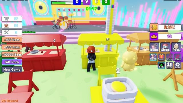 Играем в роблокс, но еда одного цвета смотреть онлайн