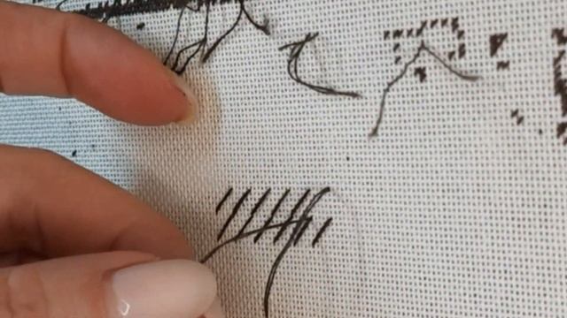 #190 Правило преломления нити в вышивке многоцветок смотреть онлайн