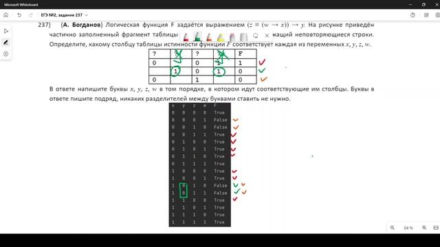 Решение ЕГЭ №2 по информатике | Сборник К. Ю. Полякова №237 смотреть онлайн