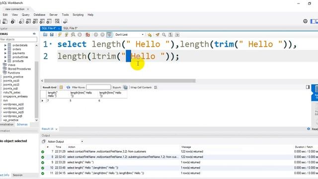 D SA Lesson 3 Function in Database Server MySQL Part 2 смотреть онлайн