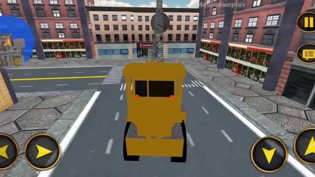 Wrecking Crane Simulator 2019: House Moving Game | Android Gameplay смотреть онлайн