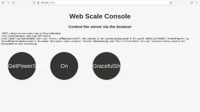 Redfish boot server / turn off using python api via iDRAC смотреть онлайн