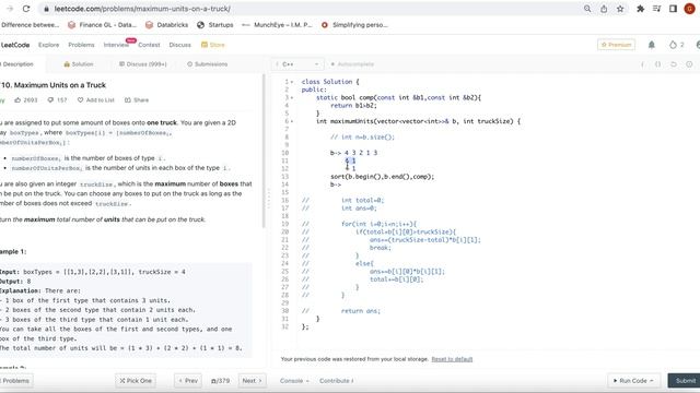 Sort comparator function | Explained in Hindi смотреть онлайн