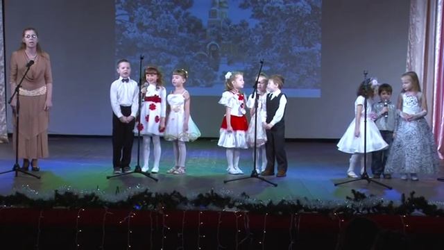 VI Рождественский фестиваль детских воскресных школ Сафоновского благочиния смотреть онлайн