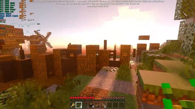 Minecraft RTX Comparison - RTX 2060 at 1080p with DLSS смотреть онлайн
