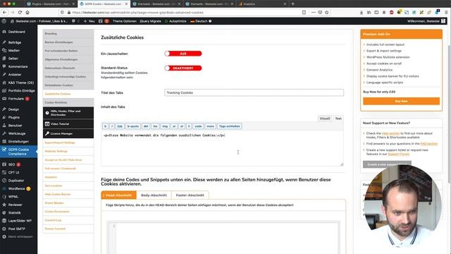Wordpress Cookie Plugin kostenlos ✅ kostenlos ✅ mit Opt-in ✅ Cookie Hinweis Tutorial смотреть онлайн