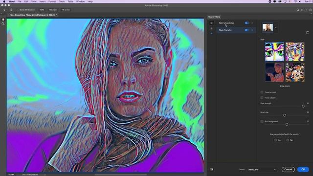 Photoshop 2021 Getting Started with the New Neural Filters смотреть онлайн