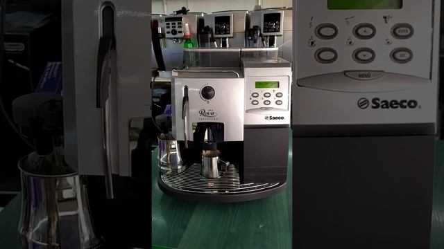 Saeco Royal Cappuccino приготовление капучино смотреть онлайн