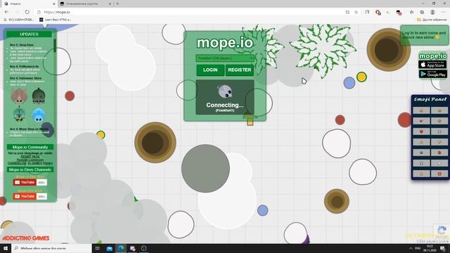 MOPE.IO NEW EMOJI PANEL!YOU CAN WRITE EMOJI IN GAME!MOPE.IO НОВАЯ ЭМОДЗИИ ПАНЕЛЬ!ЭМОДЗИ В ИГРЕ! смотреть онлайн