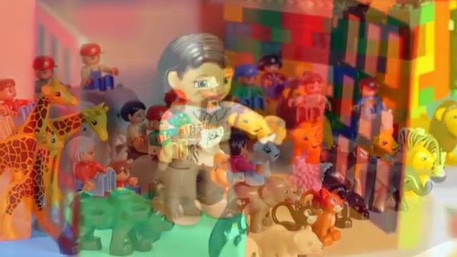 LEGO Duplo BIG-BIG ZOO  ЛЕГО БОЛЬШОЙ ЗООПАРК.wmv