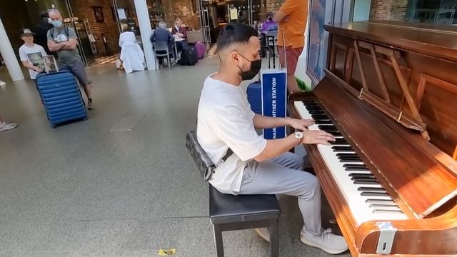 I Played INTERSTELLAR On Public Piano...