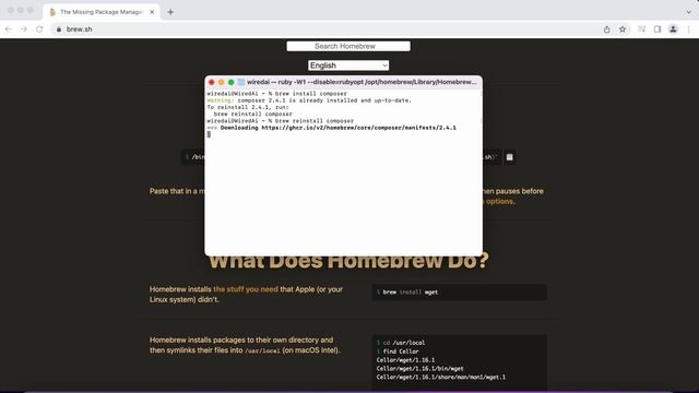 01 Set up for your Laravel project in macos смотреть онлайн