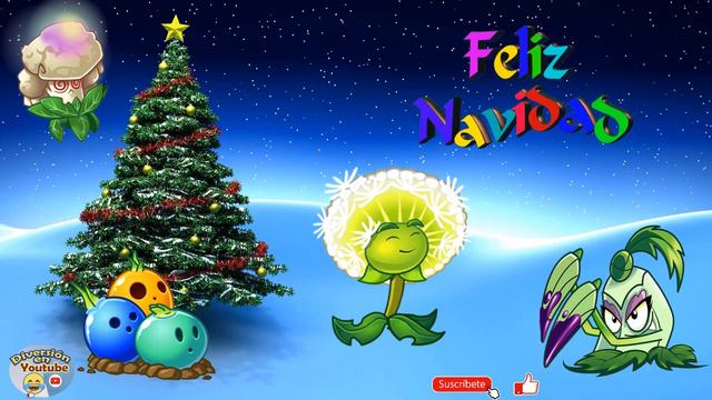 Plantas Vs Zombies 2🎅*Navidad, Navidad Hoy Es Navidad*🎄Canción De Navidad