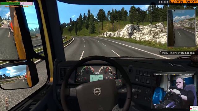 Euro Truck Simulator 2 (покатушки после бана) смотреть онлайн