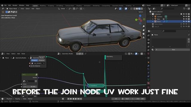 Blender Fix Join Geometry Node Break Uv смотреть онлайн