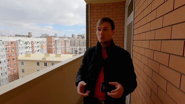 г. Анапа квартира с видом на море 41,2 кв.м. с балконом ЖК "Радонеж". смотреть онлайн