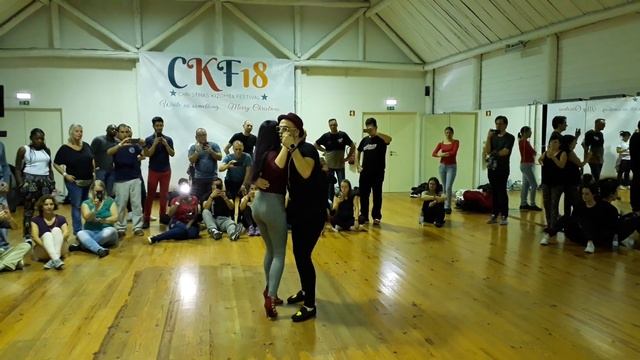 Antonis & Hara - Kizomba demo - CKF 2018 смотреть онлайн