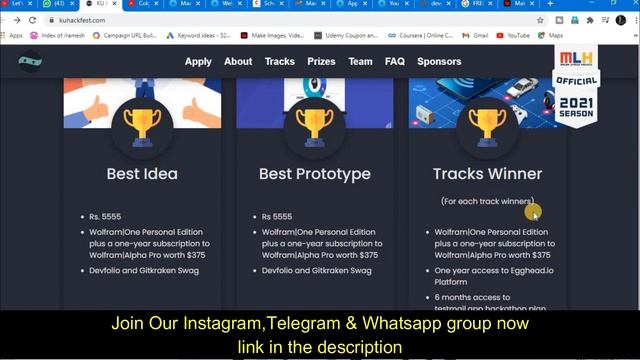 KU HackFest 2021 | Free Swags and Goodies | Win Cash Prize:$50,000 | Apply Now смотреть онлайн