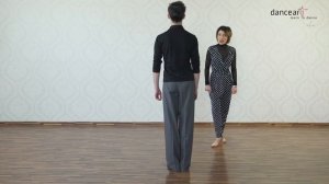 Cross step waltz. Перекрестный вальс