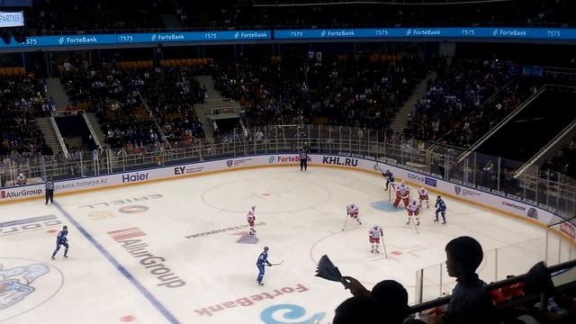 В первые в Алматы хоккей Барыс 3:0Спартак 17 сентября 2019 смотреть онлайн
