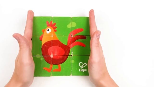 Learn Farm Animals with Puzzle | Memory Game | Preschool Learning Toy Video смотреть онлайн