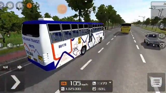 Bussid Mod Thelman Transit Inc, Daewoo BF106 Ordinary 2D смотреть онлайн