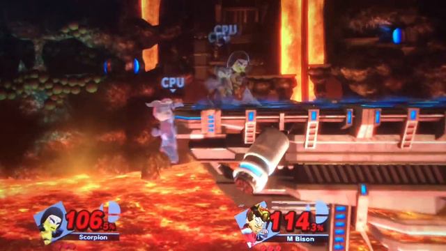 Mii Fighter Battle: Scorpion vs M Bison смотреть онлайн