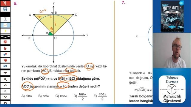 11.SINIF SORU BANKASI(TRİGONOMETRİ 7)TOLUNAY DURMAZ смотреть онлайн