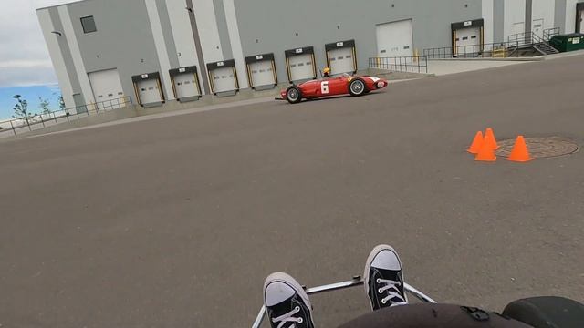 Ferrari 156 Sharknose Driven Hard! смотреть онлайн