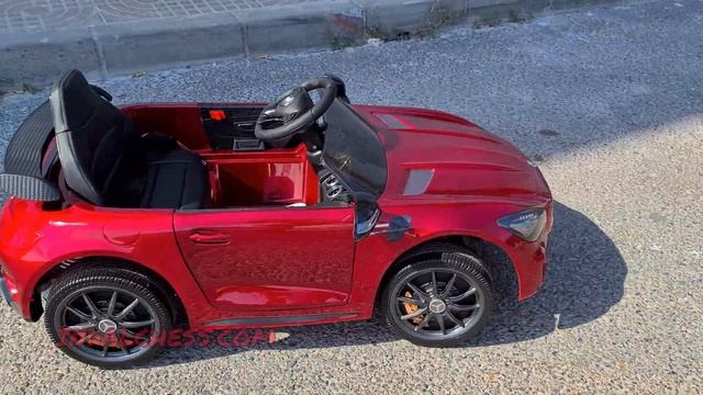 Mercedes AMG GTR 12V licencia oficial y mando RC смотреть онлайн