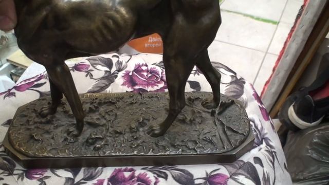 Бронзовая Русско-Французская бронза 19 века музейного хорошего уровня в отличном состоянии. смотреть онлайн