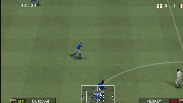 PES 2010: Inglaterra vs Italia (PSP) смотреть онлайн