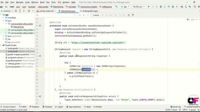 Volley in Android | Volley Library in Android in Hindi | How to Fetch Data Using Volley in Android смотреть онлайн