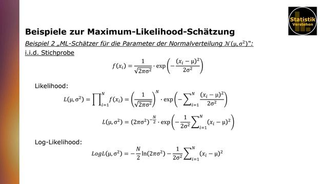 Beispiele zur Maximum-Likelihood-Schätzung смотреть онлайн