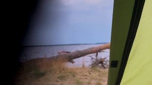 Водный поход на Шумаровский остров. Затопленный поселок на Рыбинском море.
