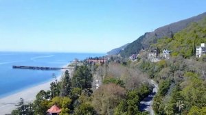 АБХАЗИЯ О МОРЕ В ГАГРАХ О ПАЛЬМЫ В ГАГРАХ
