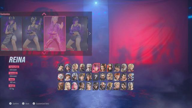 TEKKEN8_reina mishima customs and customizations смотреть онлайн