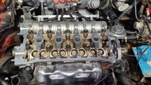 Замена прокладки ГБЦ  Део Ланос 1.6 16 клап Шевроле