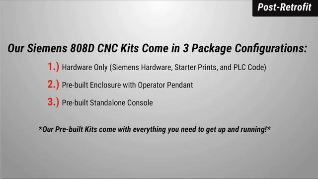 Siemens 808D CNC Retrofit Kit for 3 Axis Milling Machines смотреть онлайн