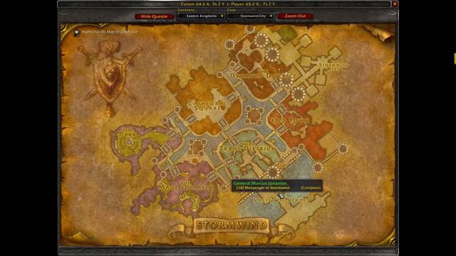 Messenger to Stormwind quest guide - WoW Classic смотреть онлайн