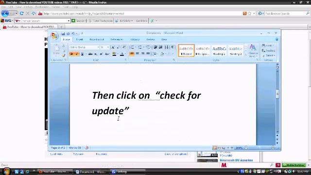 How to upgrade your MOZILLA FIREFOX browser. смотреть онлайн