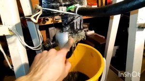 Обслуживание лодочного мотора ПЛМ. Промывка системы охлаждения. Простой способ)