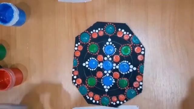 Mandala acrylic paints Simple/Манда́ла акриловыми красками Проще простого смотреть онлайн