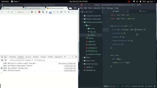 Diretivas Personalizadas no Vue 2.0 смотреть онлайн