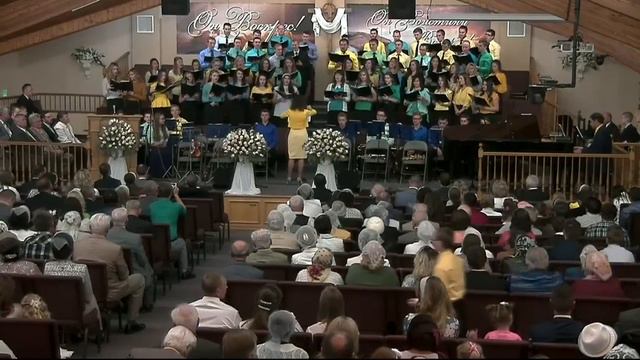 Он на 3 й день воскрес. Ralston Youth Choir. Easter 2017. смотреть онлайн