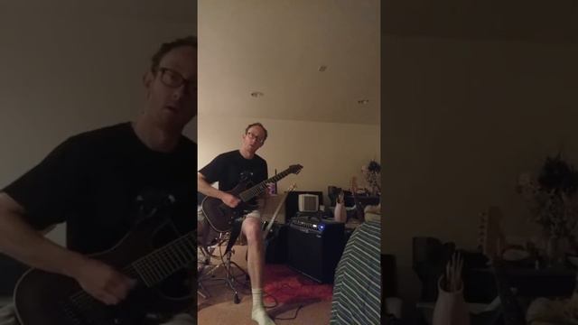 Schecter 8 string guitar demo_ clean tone смотреть онлайн