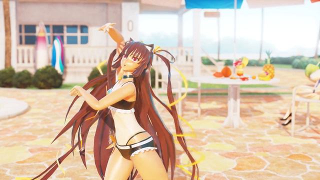 MMD : Marine_Dreamin' - Mizuki Yukikaze (HD)【Ray-MMD】[1440p60]