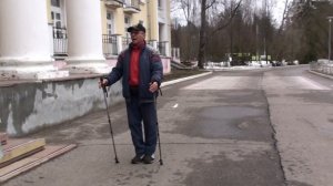 Настройка телескопических палок для скандинавской ходьбы