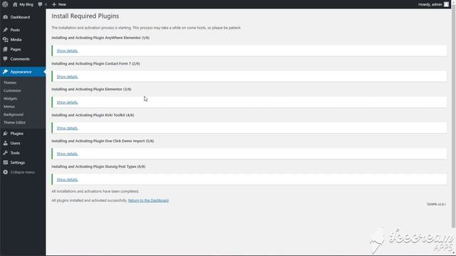 Install - Stunsig - Creative WordPress Theme смотреть онлайн