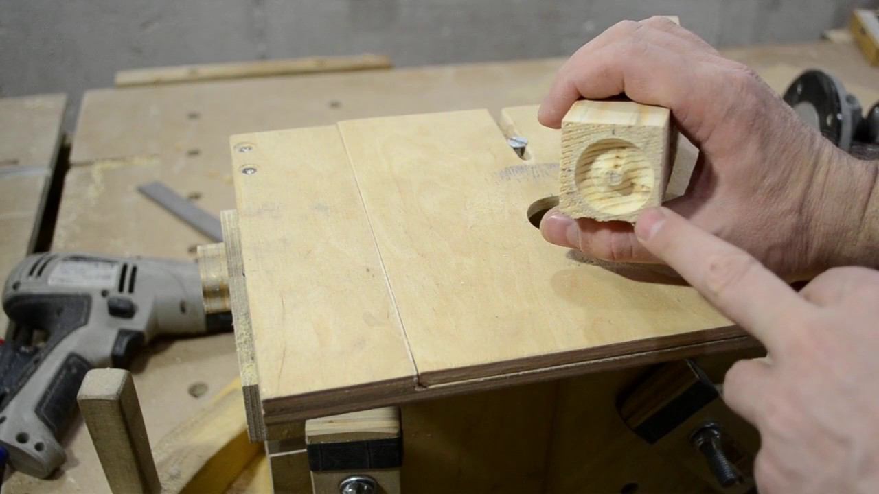 Приспособление для изготовления соединения шип-паз. Дополнения. смотреть онлайн
